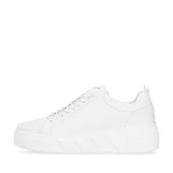 Rieker Sneakers-Women'S Sneaker Low Crystal White