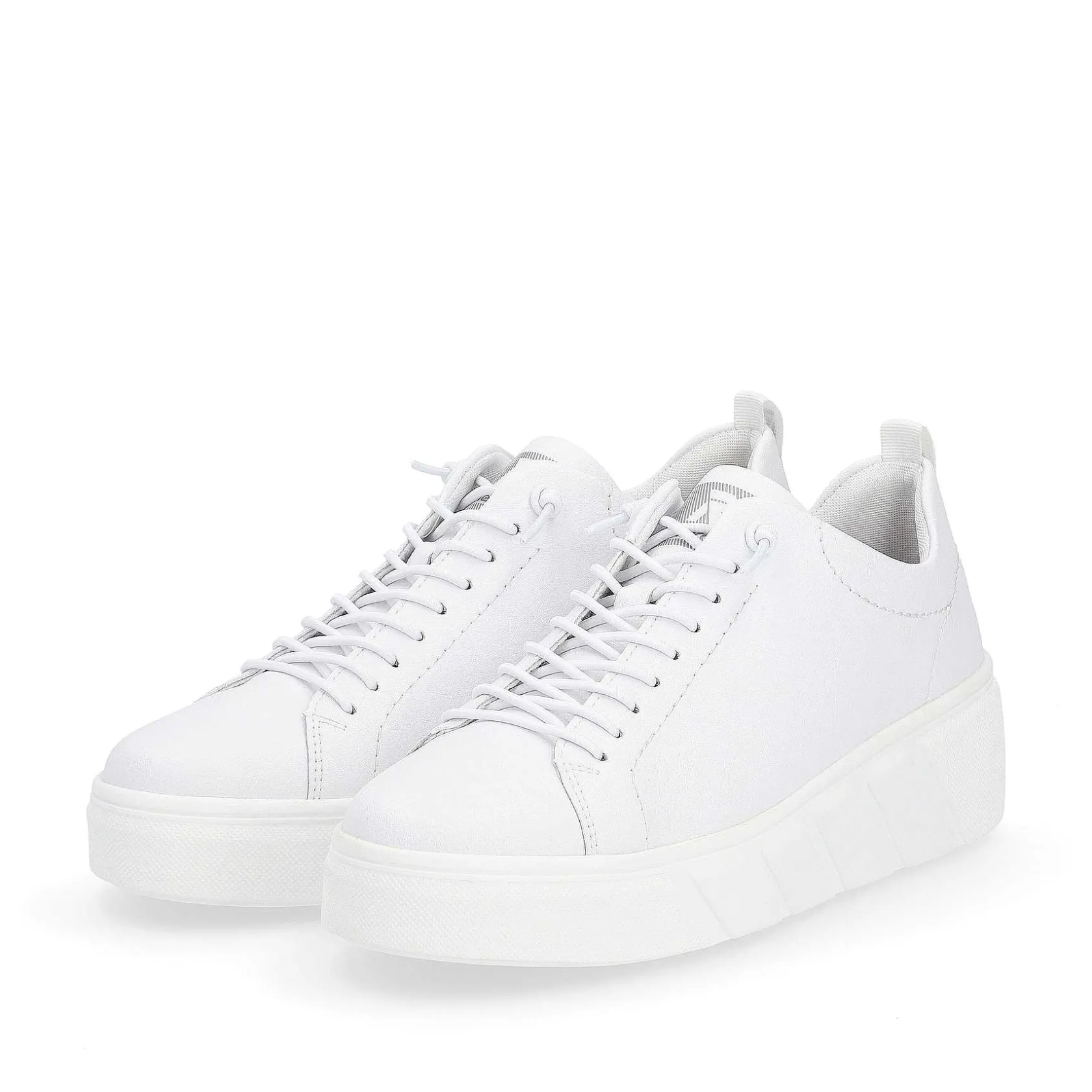 Rieker Sneakers-Women'S Sneaker Low Crystal White