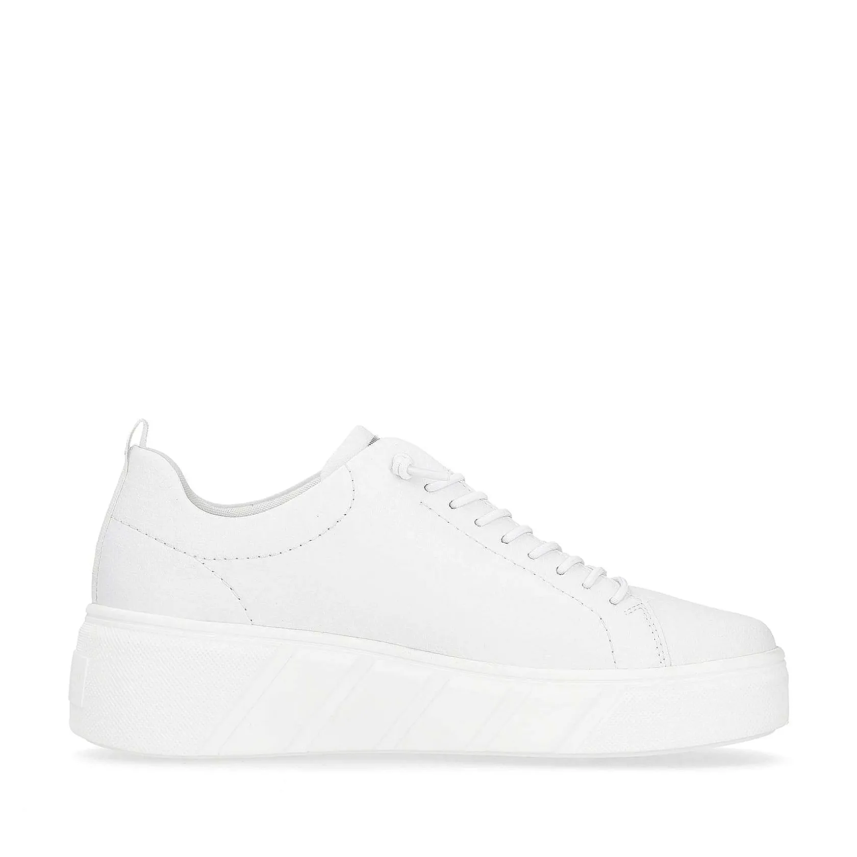 Rieker Sneakers-Women'S Sneaker Low Crystal White