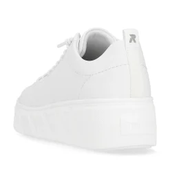 Rieker Sneakers-Women'S Sneaker Low Crystal White