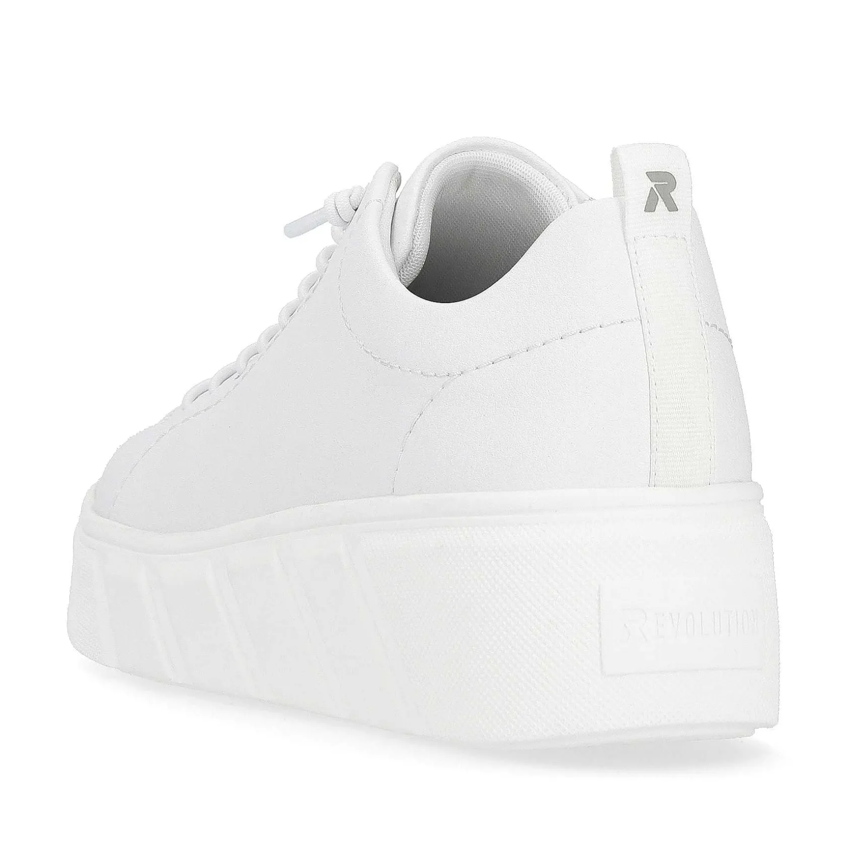 Rieker Sneakers-Women'S Sneaker Low Crystal White