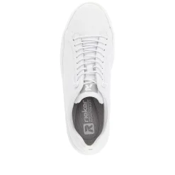Rieker Sneakers-Women'S Sneaker Low Crystal White