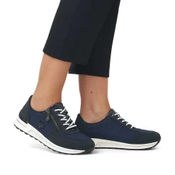 Rieker Sneakers-Women'S Sneaker Low Navy Blue