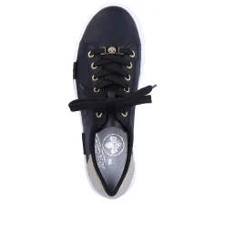 Rieker Sneakers-Women'S Sneaker Low Graphite Black