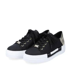 Rieker Sneakers-Women'S Sneaker Low Graphite Black