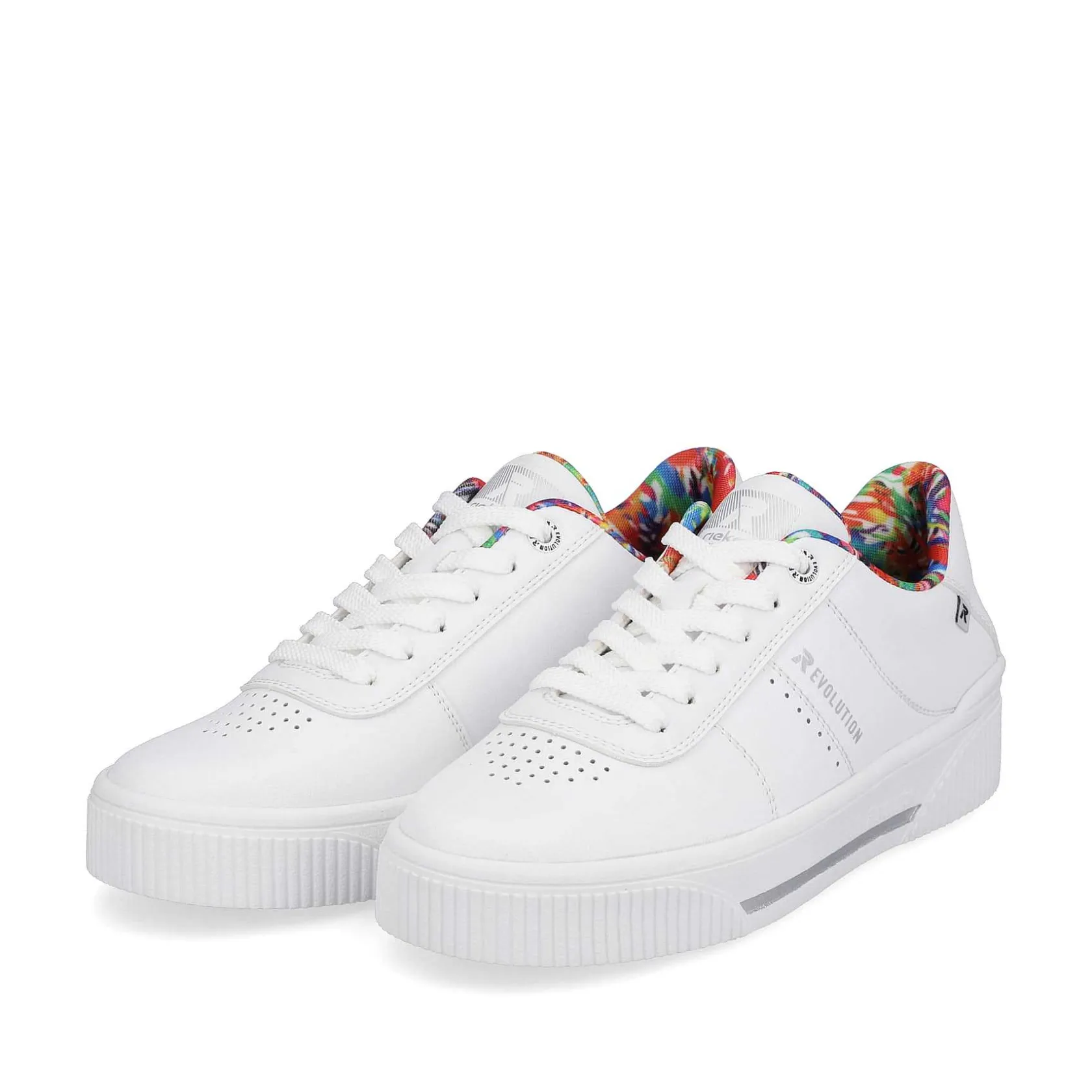 Rieker Sneakers-Women'S Sneaker Low Frost White