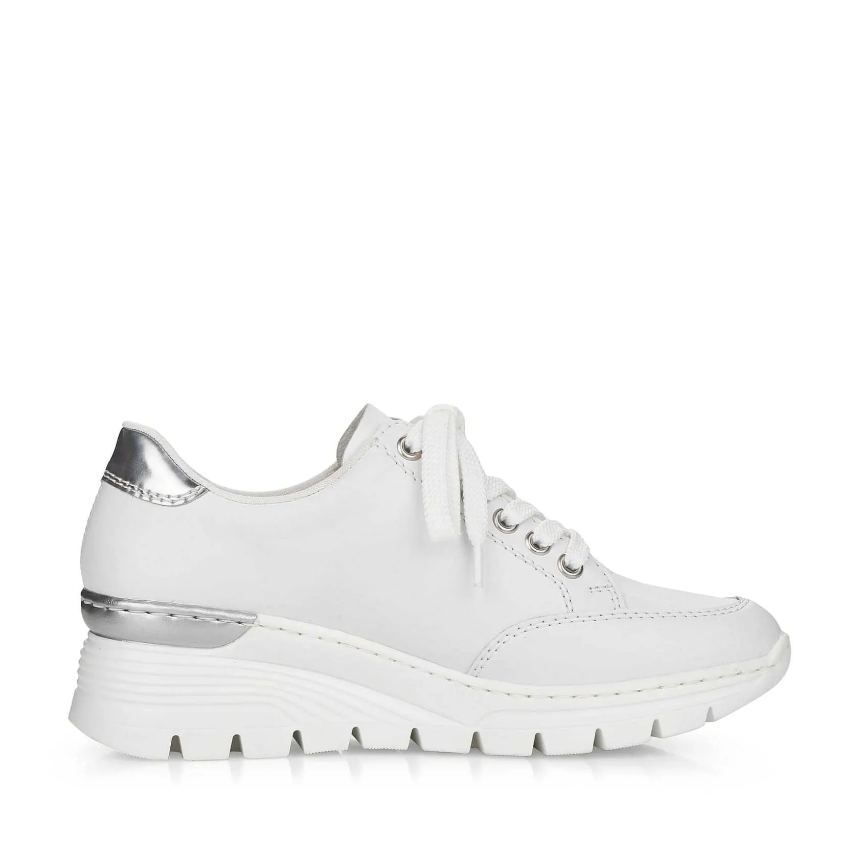Rieker Sneakers-Women'S Sneaker Low Pure White
