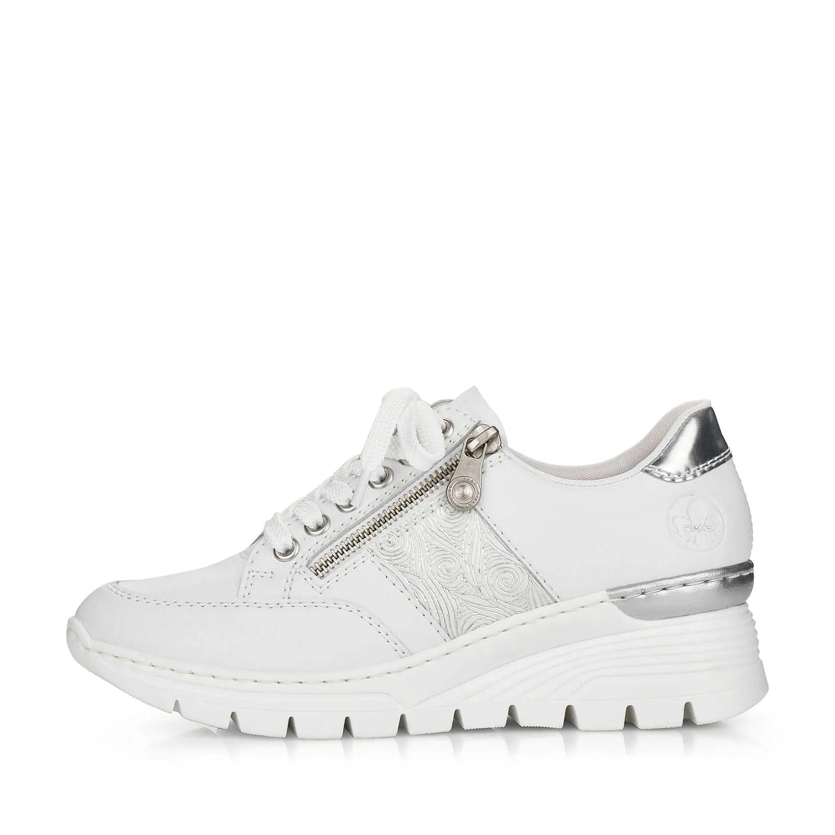Rieker Sneakers-Women'S Sneaker Low Pure White