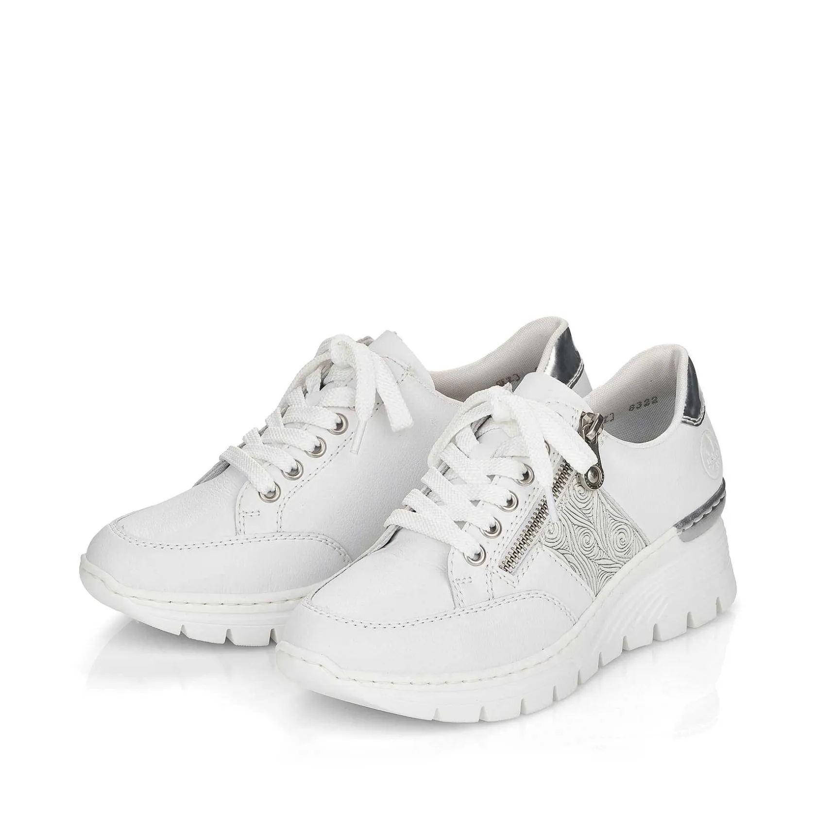 Rieker Sneakers-Women'S Sneaker Low Pure White