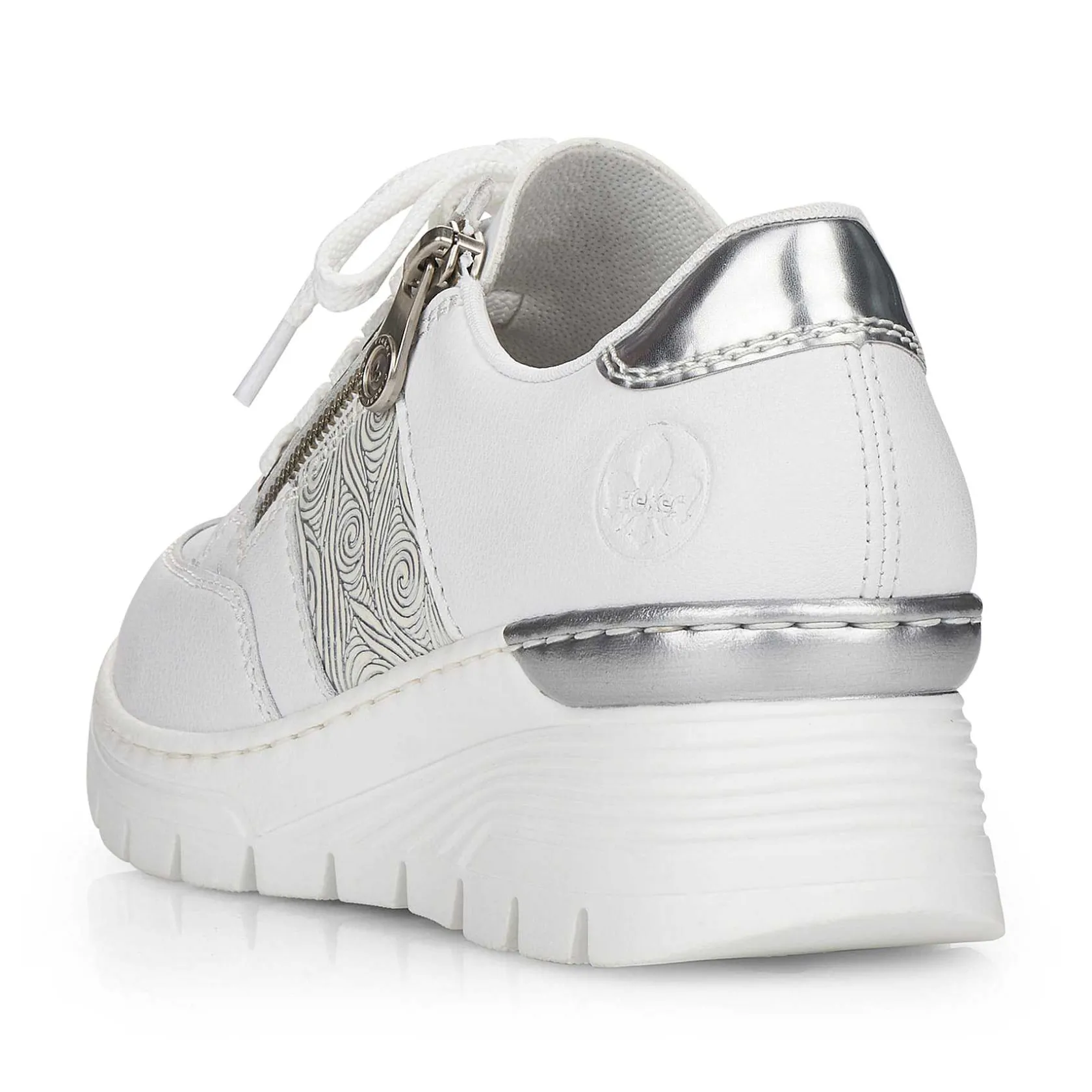 Rieker Sneakers-Women'S Sneaker Low Pure White