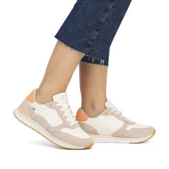 Rieker Sneakers-Women'S Sneaker Low Clay Beige Apricot