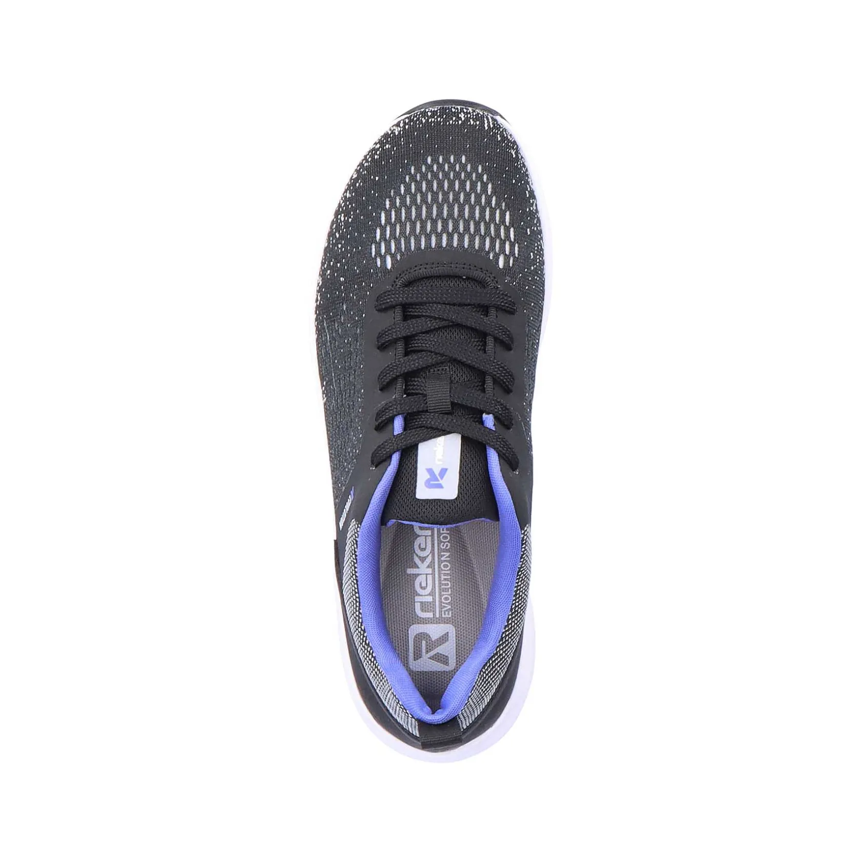 Rieker Sneakers-Women'S Sneaker Low Steel Black