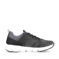Rieker Sneakers-Women'S Sneaker Low Steel Black