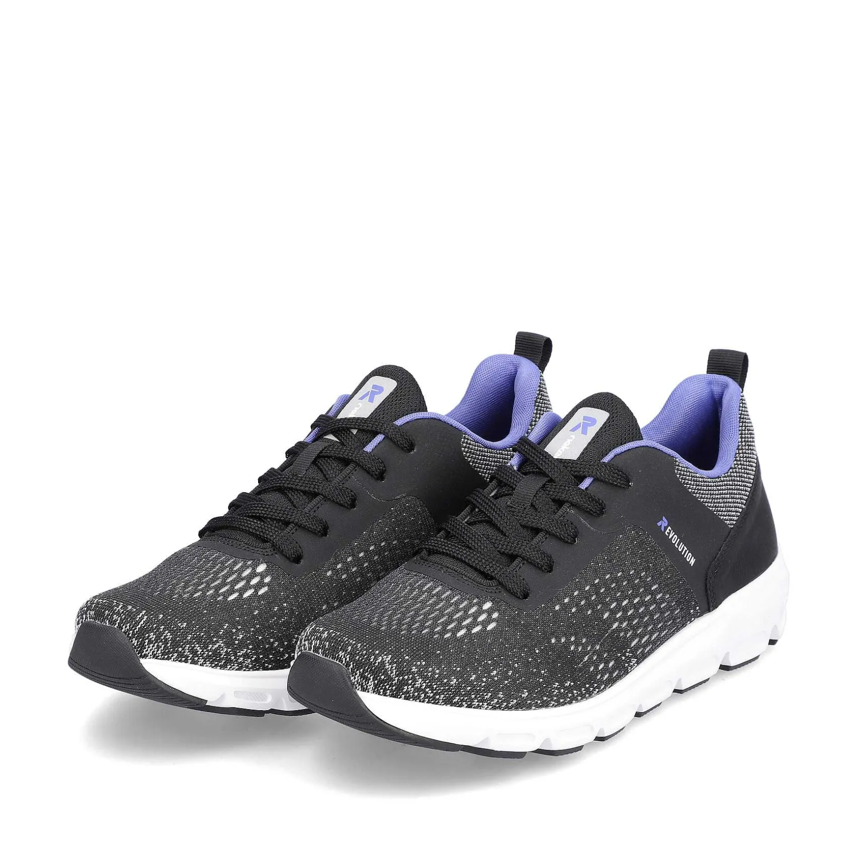 Rieker Sneakers-Women'S Sneaker Low Steel Black