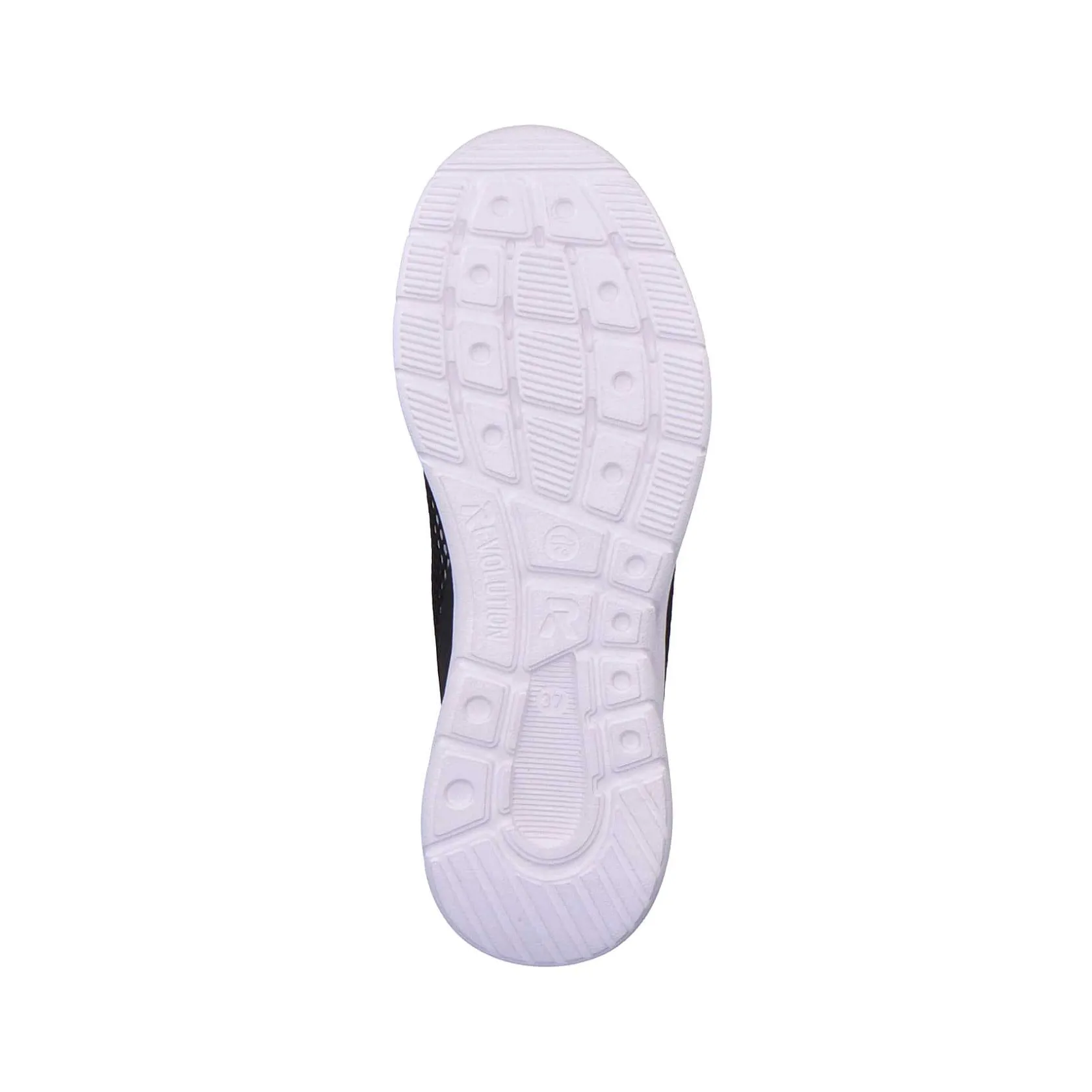 Rieker Sneakers-Women'S Sneaker Low Urban Black Flamingo Pink
