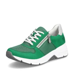 Rieker Colorful Styles-Women'S Sneaker Low Grass Green