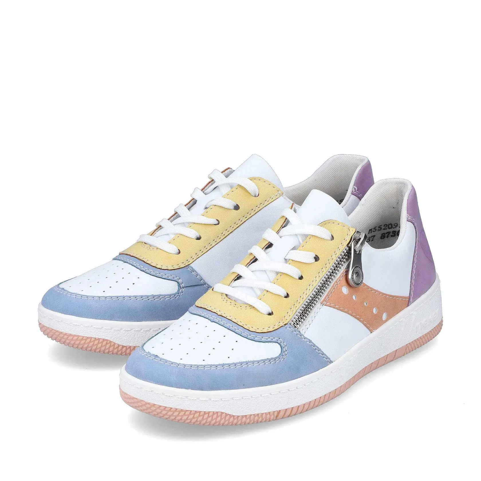 Rieker Colorful Styles-Women'S Sneaker Low White-Colorful