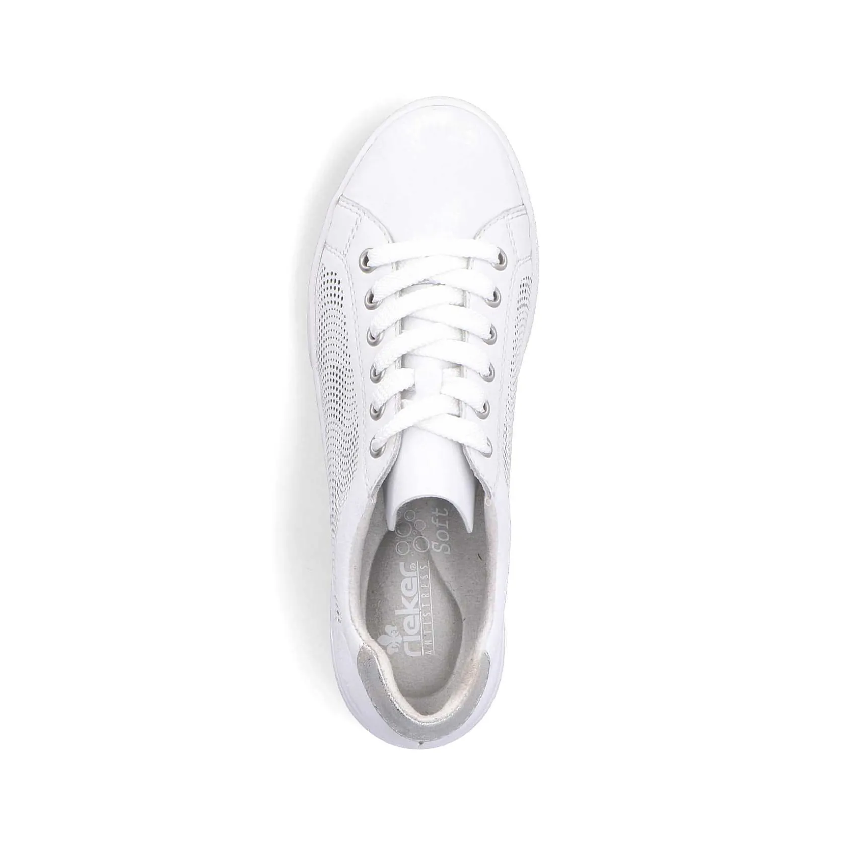 Rieker Sneakers-Women'S Sneaker Low Pure White