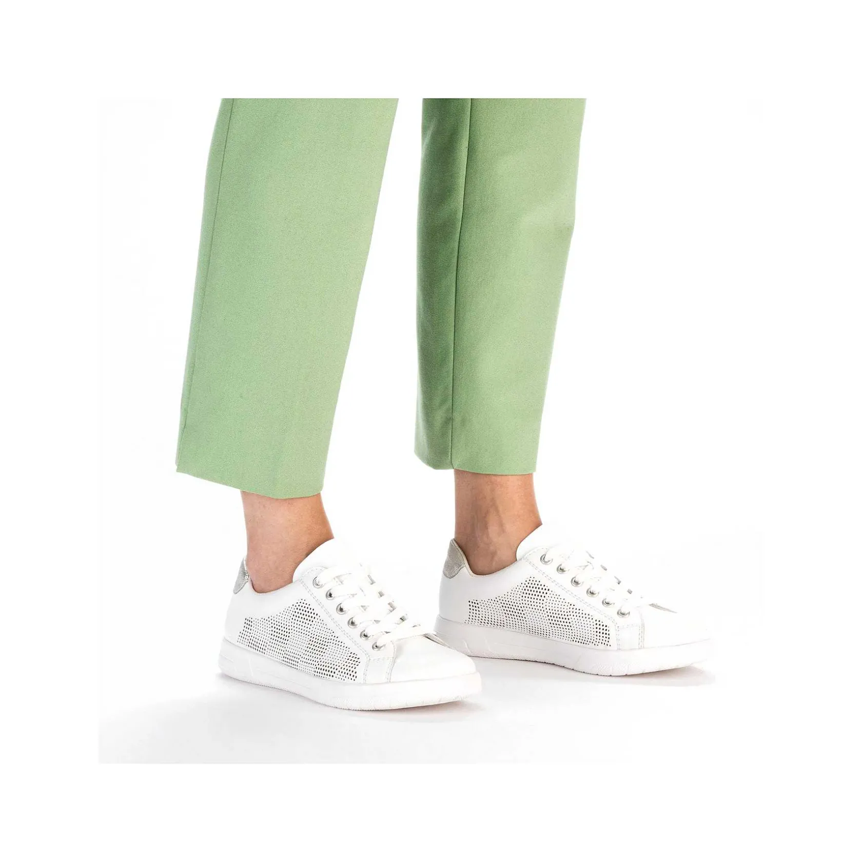 Rieker Sneakers-Women'S Sneaker Low Pure White
