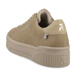 Rieker Sneakers-Women'S Sneaker Low Beige Brown
