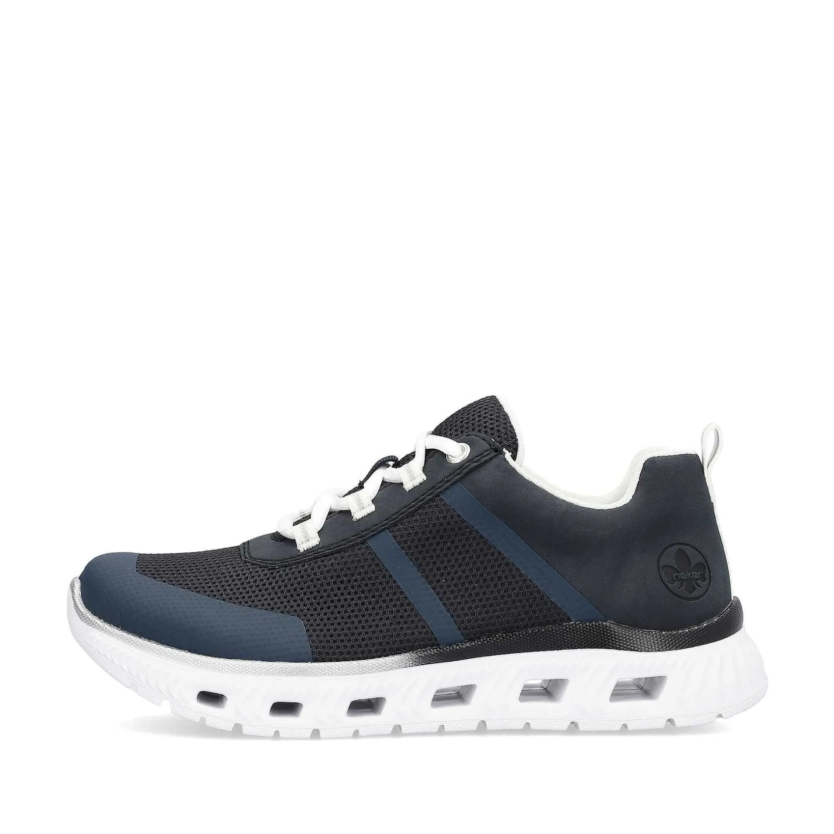 Rieker Vegan-Women'S Sneaker Low Steel Blue