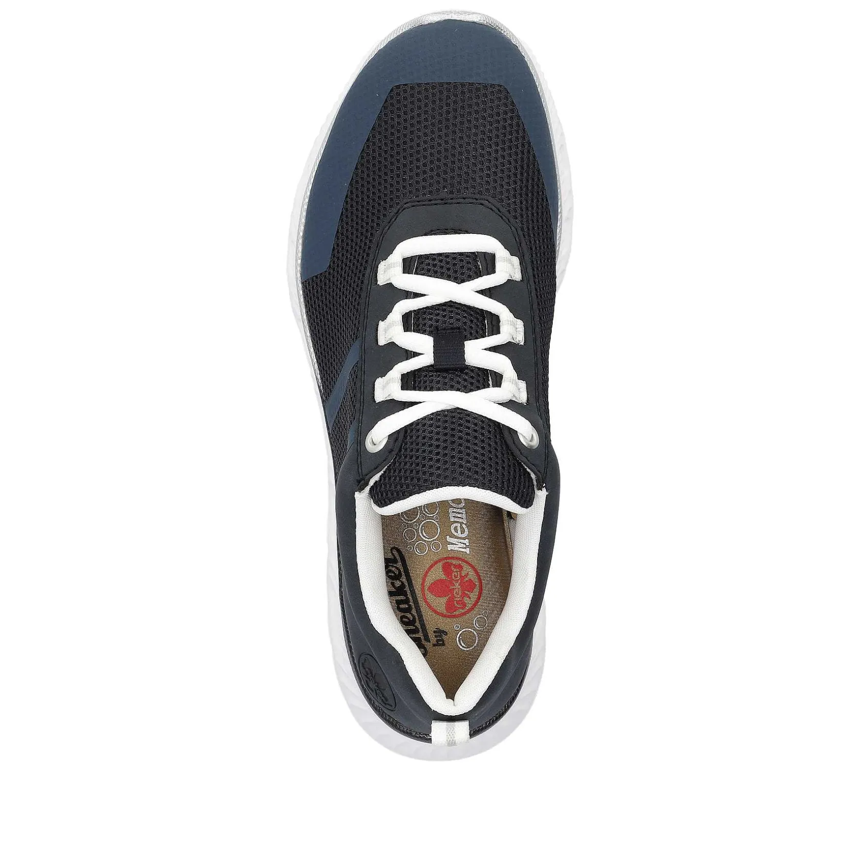 Rieker Vegan-Women'S Sneaker Low Steel Blue