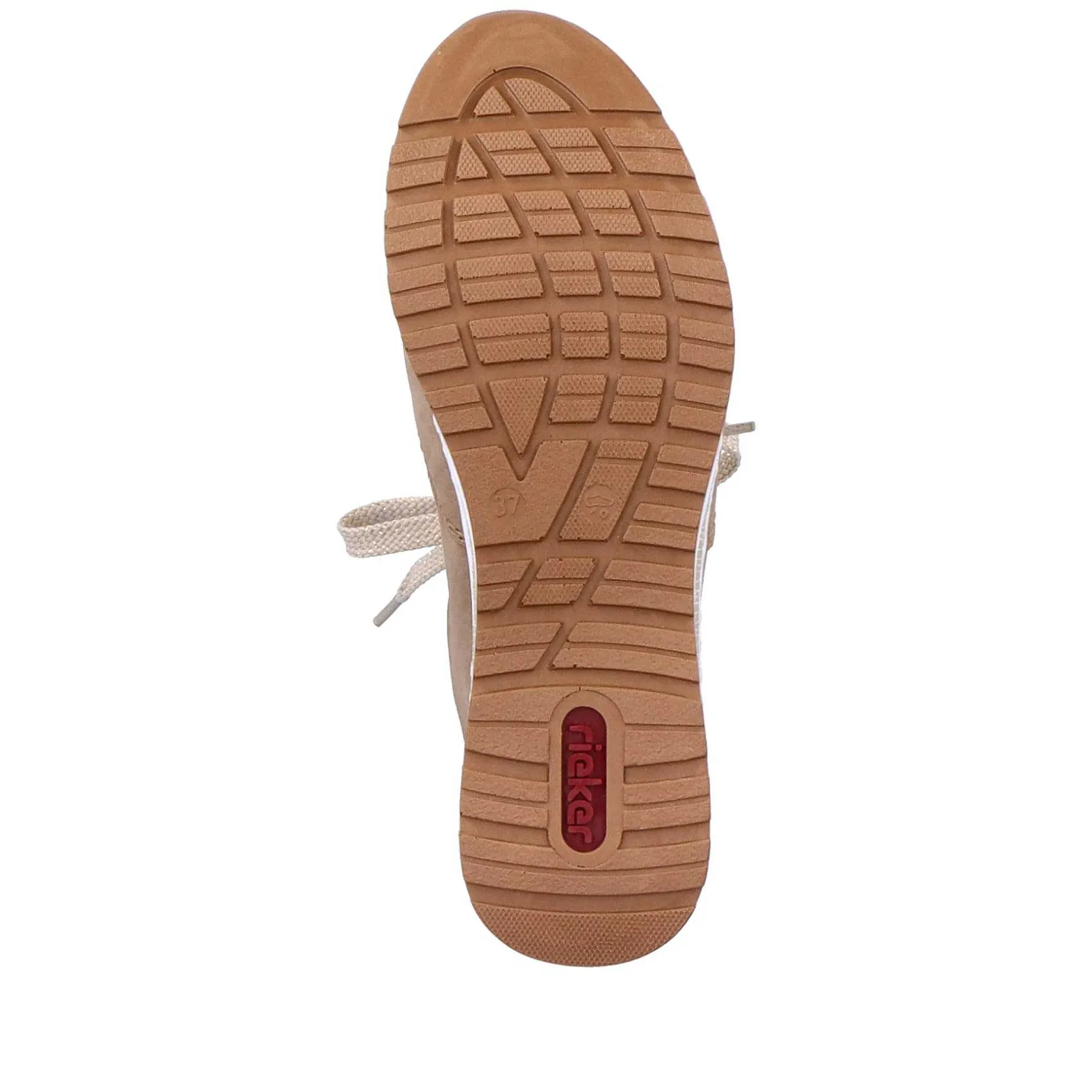 Rieker Sneakers-Women'S Sneaker Low Nut Brown