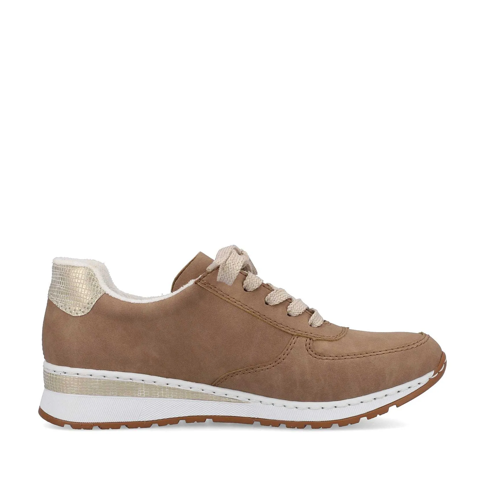 Rieker Sneakers-Women'S Sneaker Low Nut Brown