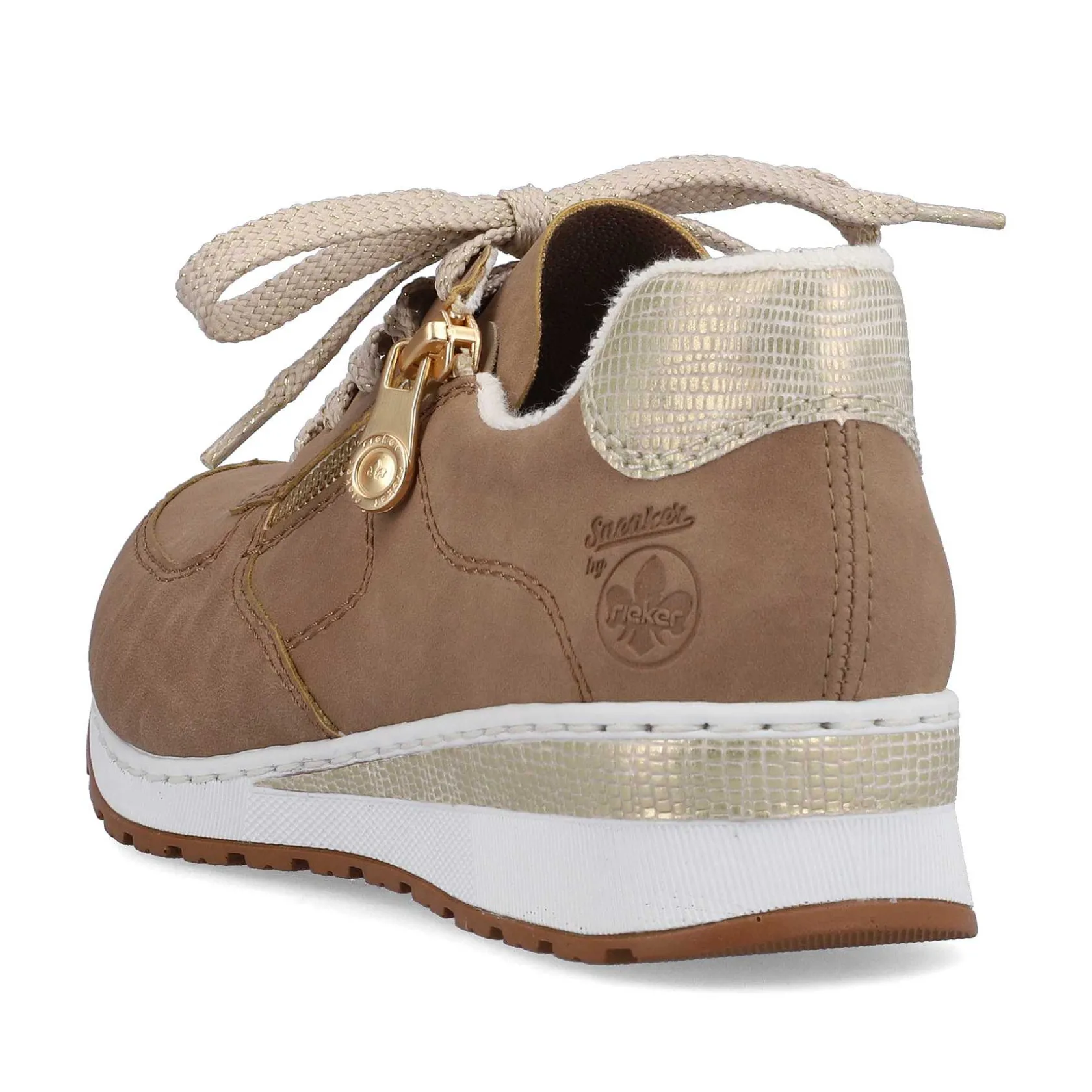 Rieker Sneakers-Women'S Sneaker Low Nut Brown