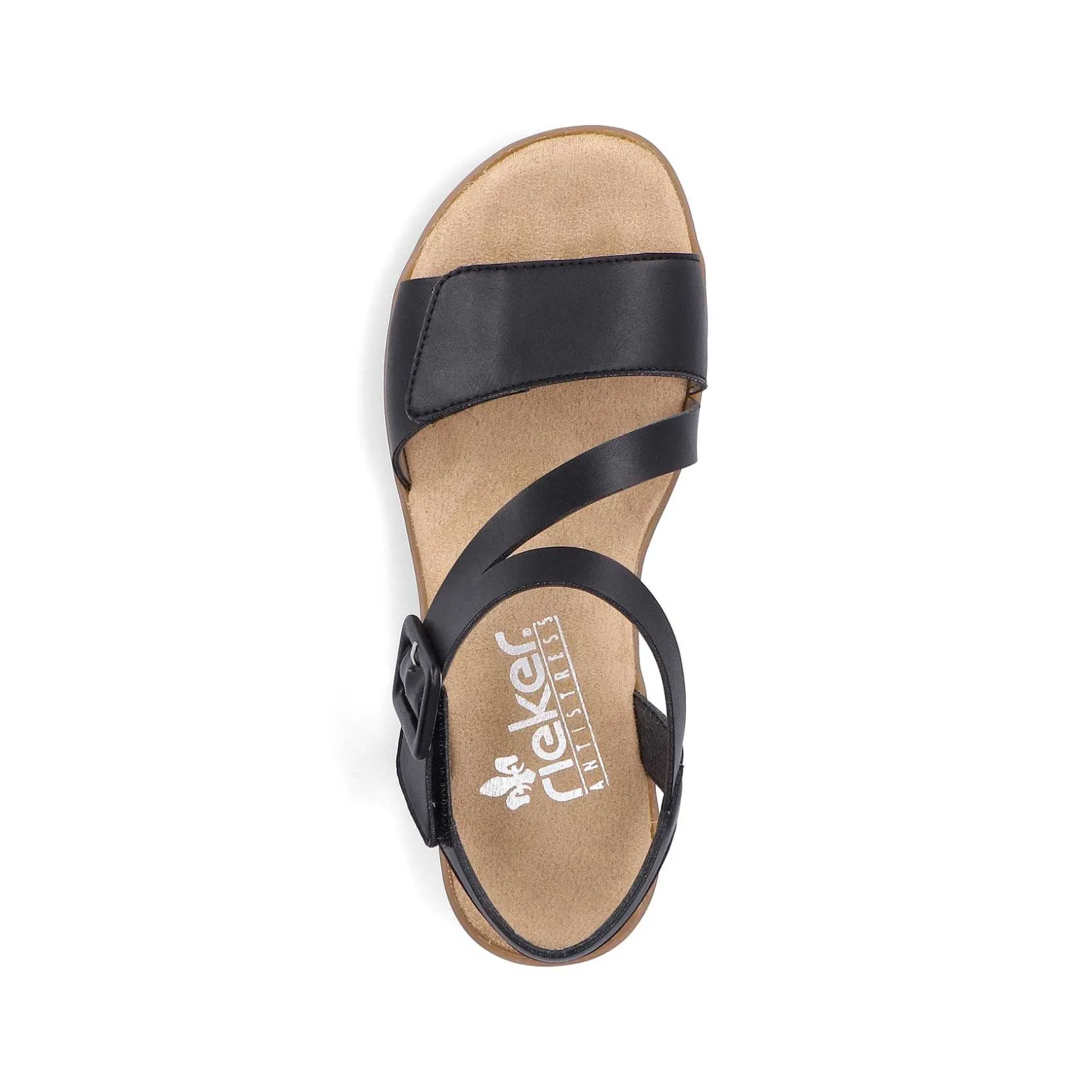 Rieker Sandals & Sandals-Women'S Strappy Sandals Night Black