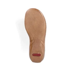 Rieker Sandals & Sandals-Women'S Strappy Sandals Caramel Brown