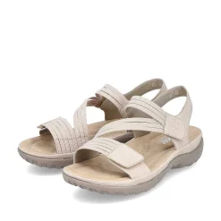 Rieker Sandals & Sandals-Women'S Strappy Sandals Light Beige