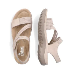 Rieker Sandals & Sandals-Women'S Strappy Sandals Light Beige