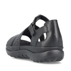 Rieker Sandals & Sandals-Women'S Strappy Sandals Glossy Black