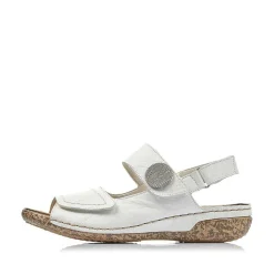 Rieker Sandals & Sandals-Women'S Strappy Sandals Pure White