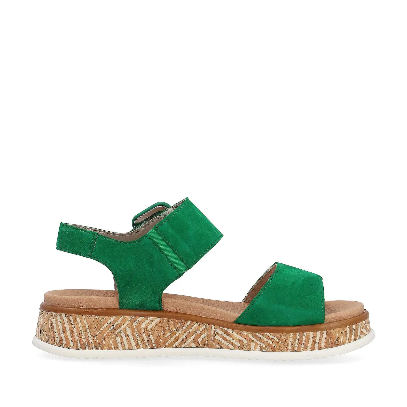 Rieker Colorful Styles-Women'S Strappy Sandals Emerald Green
