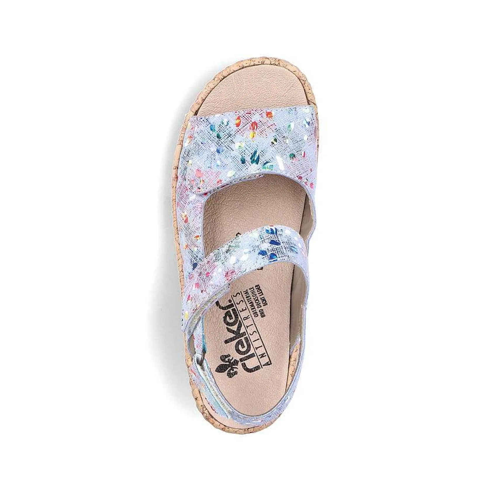 Rieker Colorful Styles-Women'S Strappy Sandals Multi