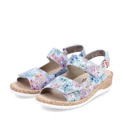 Rieker Colorful Styles-Women'S Strappy Sandals Multi
