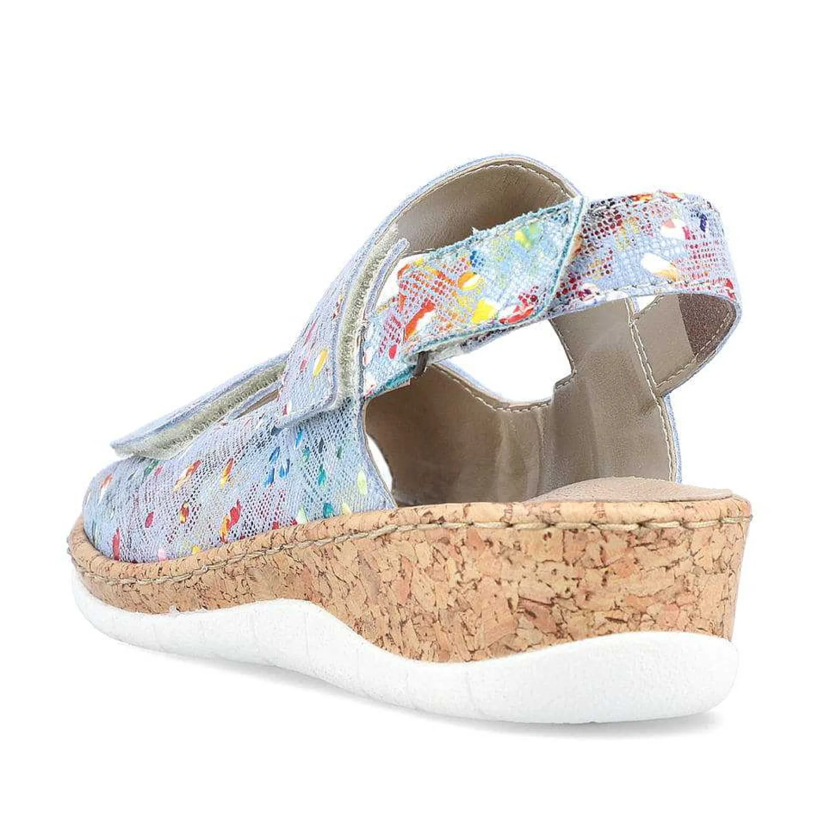 Rieker Colorful Styles-Women'S Strappy Sandals Multi