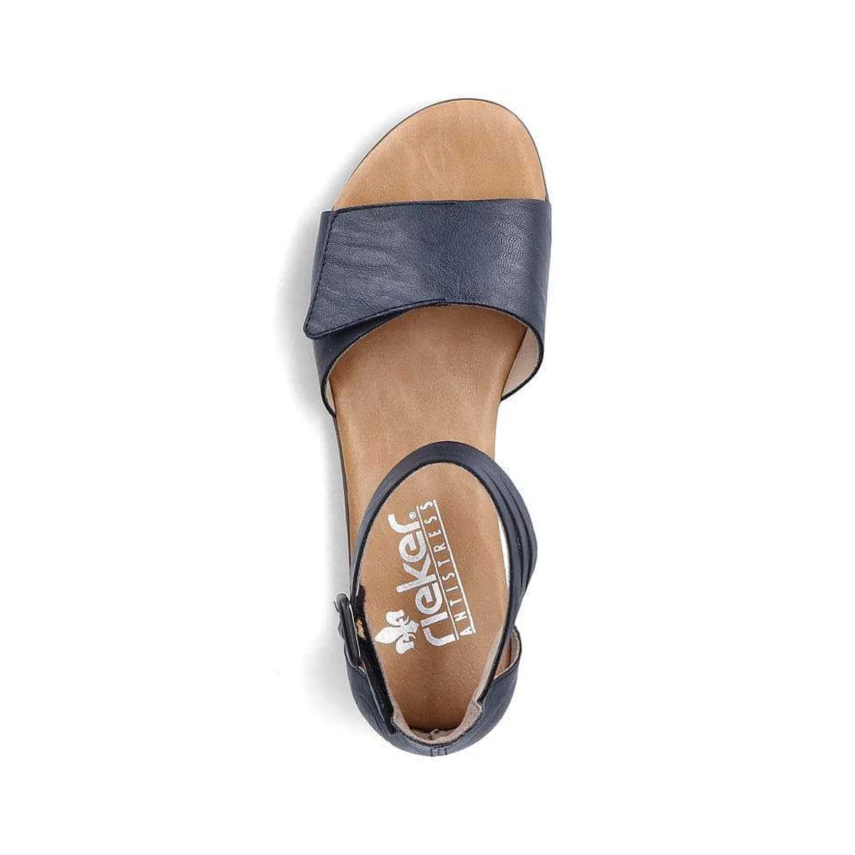 Rieker Heeled Shoes-Women'S Strappy Sandals Azure Blue
