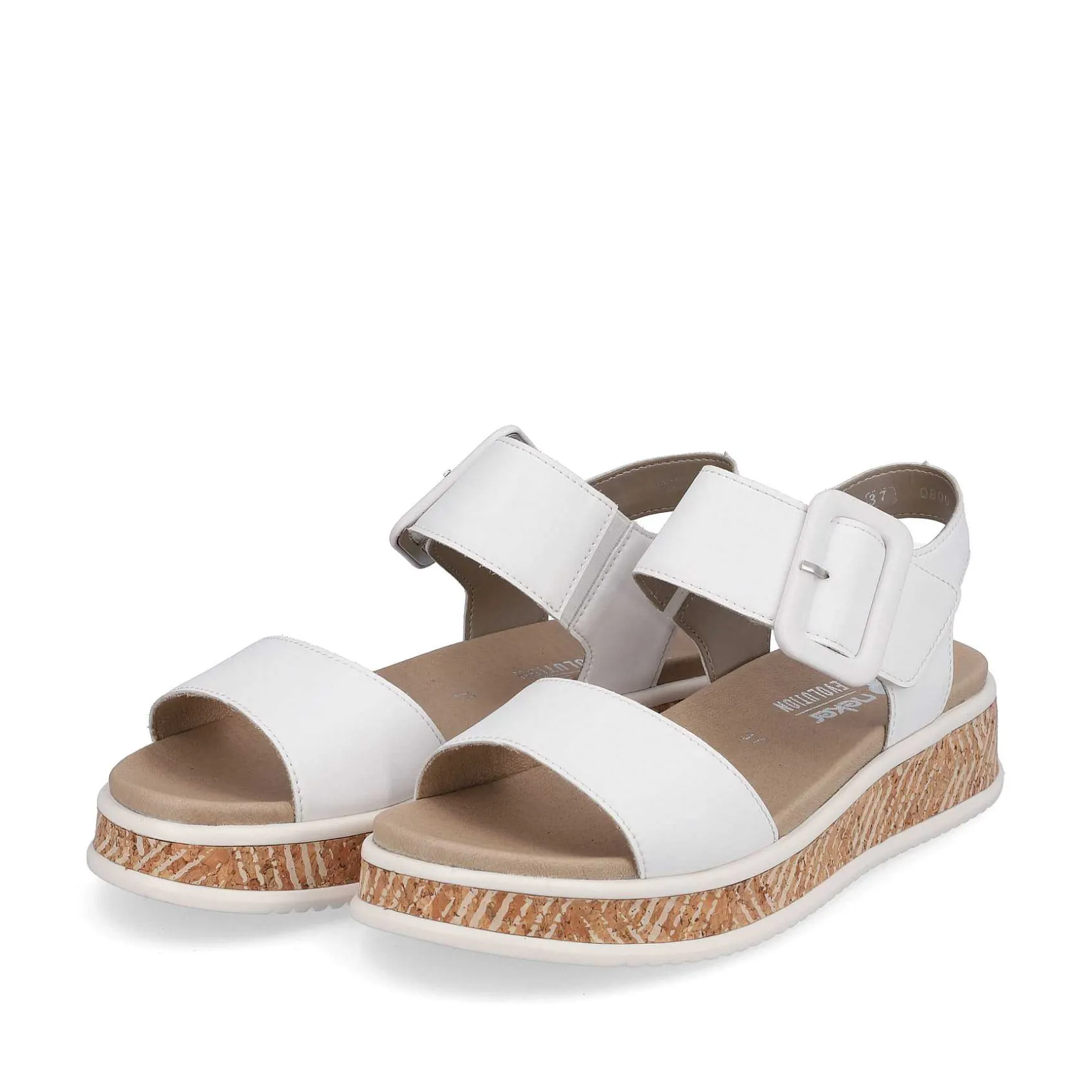 Rieker Sandals & Sandals-Women'S Strappy Sandals Brilliant White