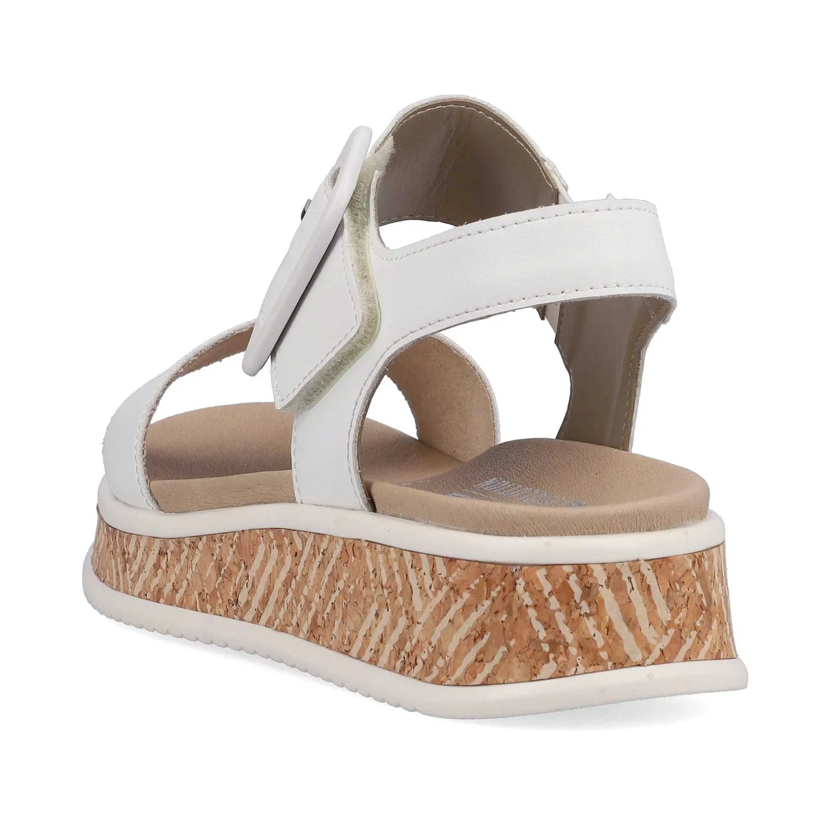 Rieker Sandals & Sandals-Women'S Strappy Sandals Brilliant White