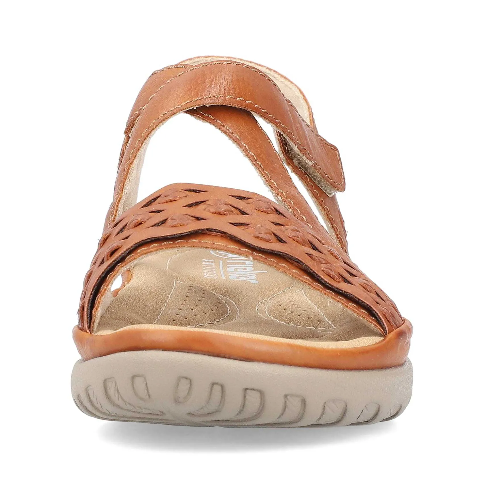 Rieker Sandals & Sandals-Women'S Strappy Sandals, Nut Brown