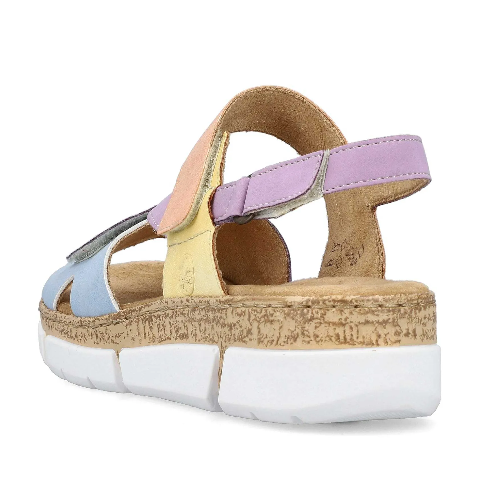 Rieker Colorful Styles-Women'S Strappy Sandals In Pastel Colors