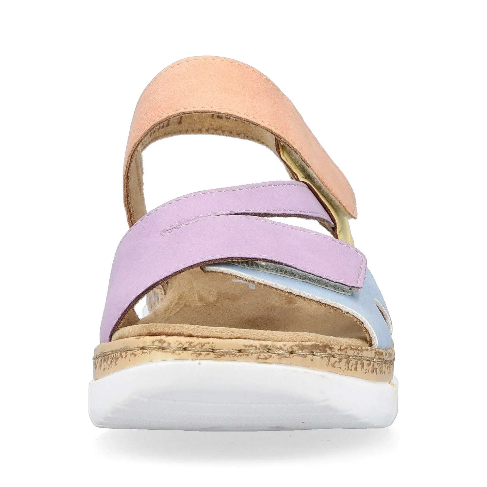 Rieker Colorful Styles-Women'S Strappy Sandals In Pastel Colors