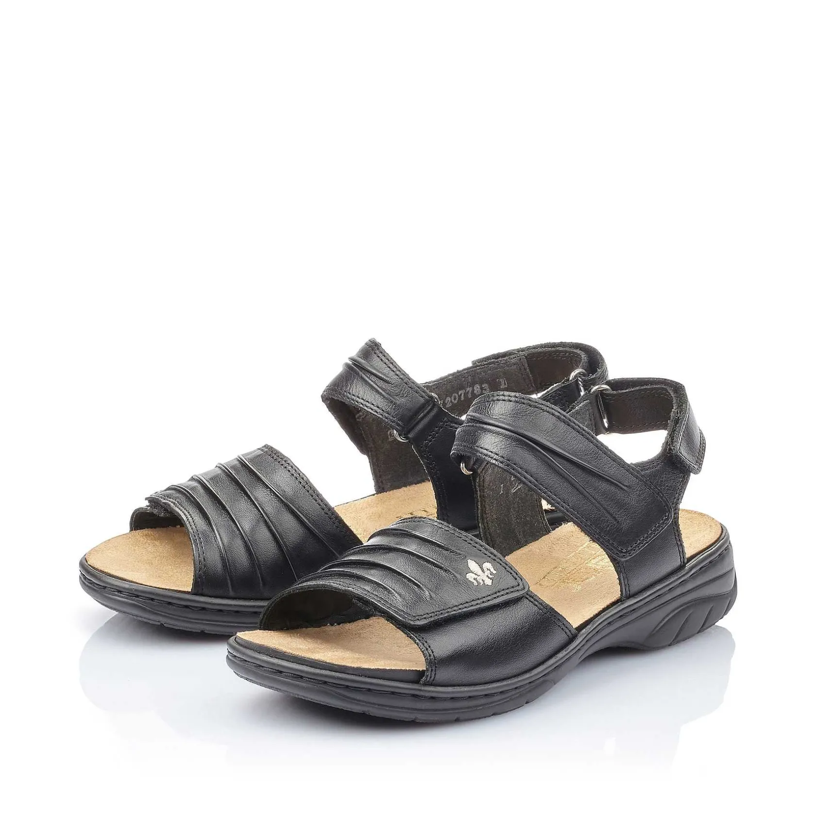 Rieker Sandals & Sandals-Women'S Strappy Sandals Night Black