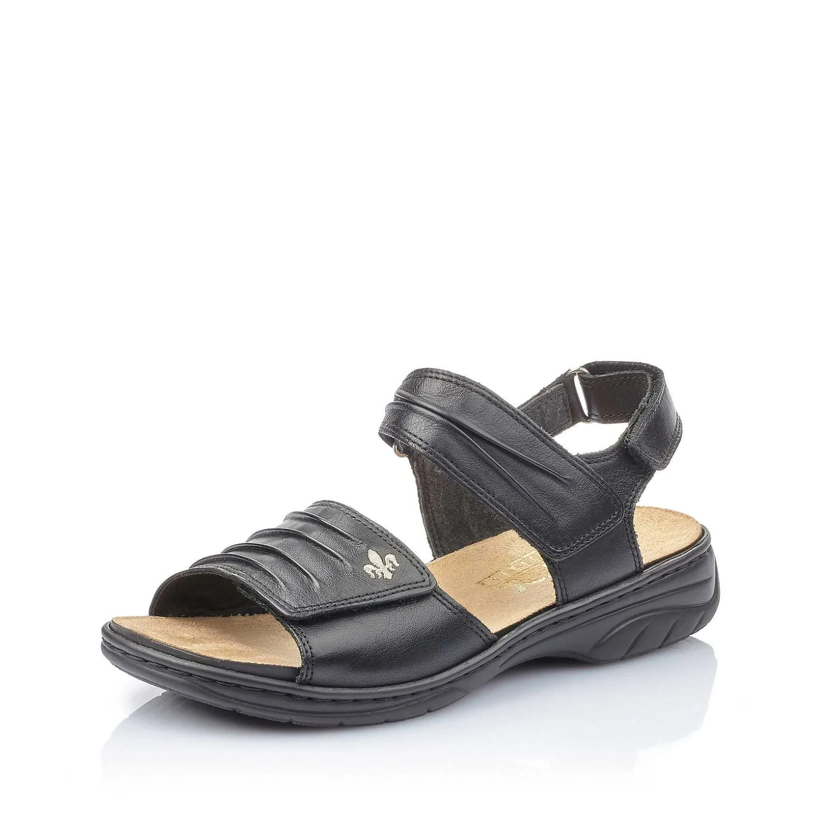 Rieker Sandals & Sandals-Women'S Strappy Sandals Night Black
