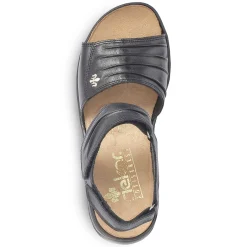 Rieker Sandals & Sandals-Women'S Strappy Sandals Night Black