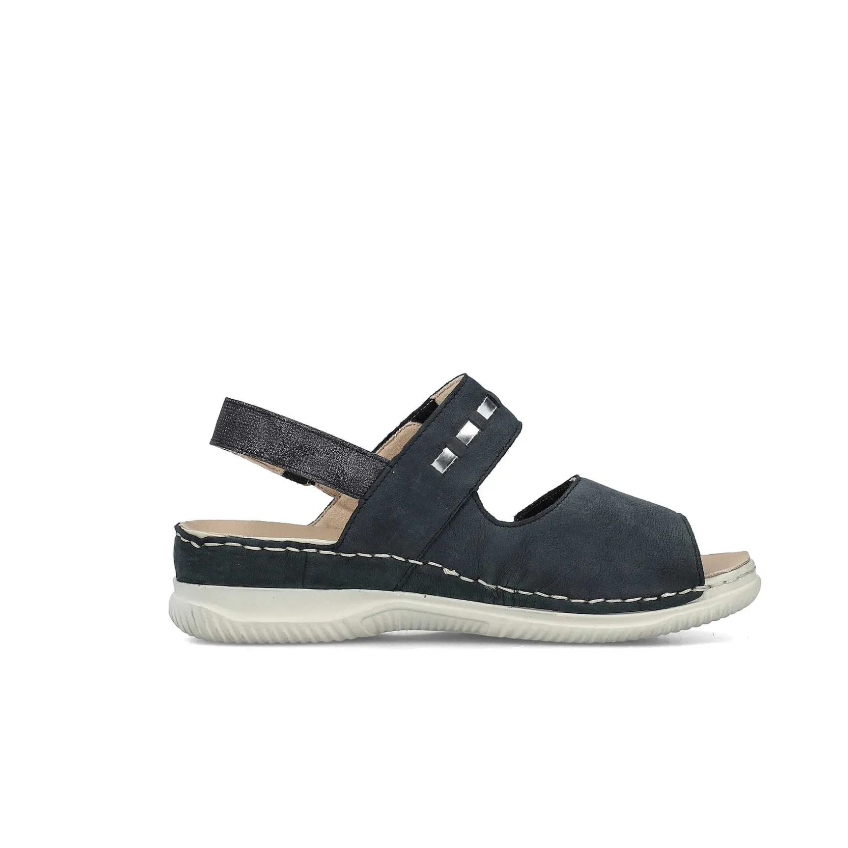 Rieker Sandals & Sandals-Women'S Strappy Sandals Steel Blue