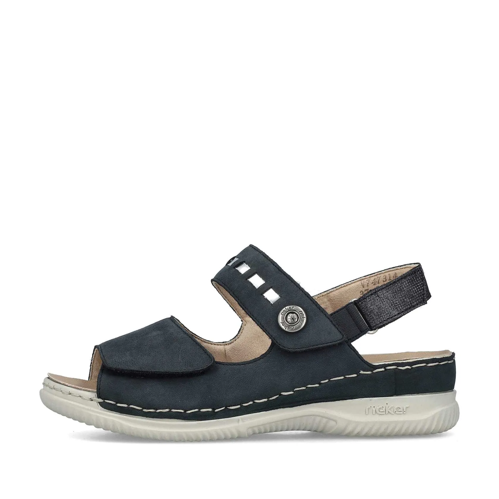 Rieker Sandals & Sandals-Women'S Strappy Sandals Steel Blue